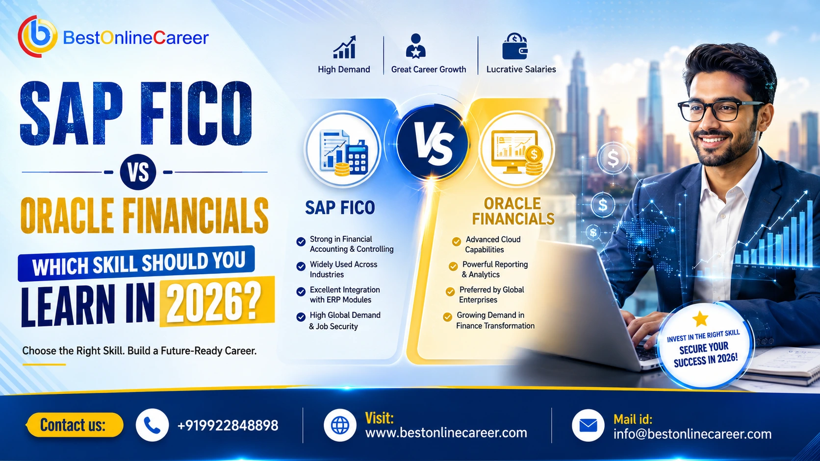 SAP FICO vs Oracle Financials: Which Skill Should You Learn in 2026?